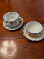 Versailles kopje op pootjes gaaf en een chinees kopje, Antiek en Kunst, Antiek | Servies los, Ophalen of Verzenden