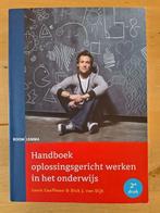 Handboek oplossingsgericht werken onderwijs, Ophalen of Verzenden, Alpha, Zo goed als nieuw, HBO