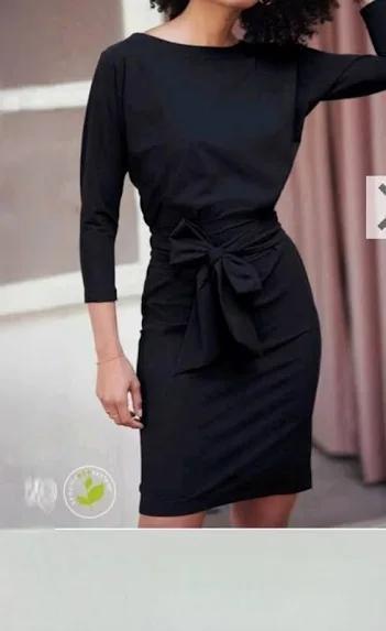 LaDress Carla zgan Zwart Jurk XXL - Zo Goed Als Nieuw, Kleding | Dames, Jurken, Zo goed als nieuw, Maat 46/48 (XL) of groter, Zwart