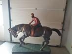 Groot bronzen paard, Dieren en Toebehoren, Paarden en Pony's | Overige Paardenspullen, Ophalen, Zo goed als nieuw, Overige soorten