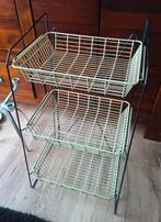 Te koop leuke Vintage rack met 3 losse manden, Ophalen of Verzenden