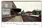 Naarden-Bussum, Station, Verzenden, Voor 1920, Gelopen, Noord-Holland