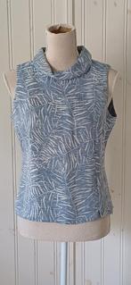 Prachtige katoen/linnen blouse / top van SEY Studio,  mt. 36, Kleding | Dames, Verzenden, Blauw, SEY Studio, Zo goed als nieuw
