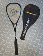 Dunlop Maxrage Squashracket met hoesje , squashraket, Sport en Fitness, Squash, Ophalen of Verzenden, Zo goed als nieuw