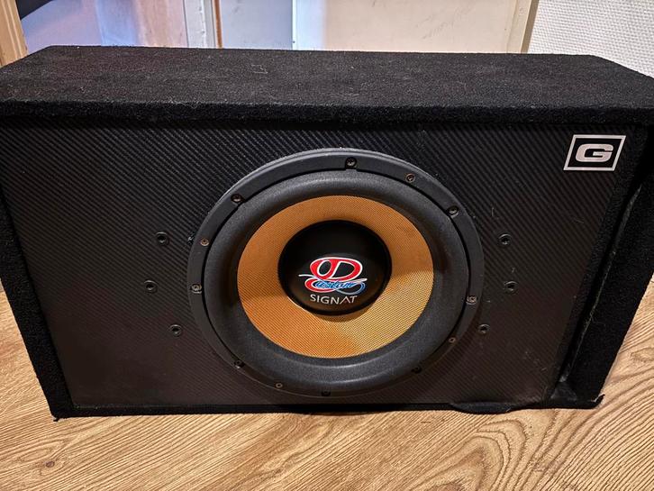 Signat subwoofer 2000WATT RMS, Auto diversen, Autospeakers, Zo goed als nieuw, Ophalen