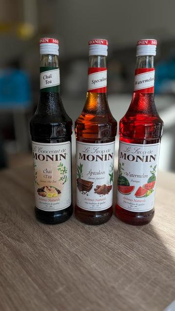 Monin siropen – Chai, Speculoos, Watermelon beschikbaar voor biedingen