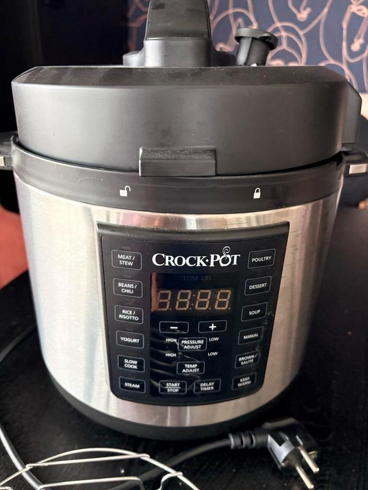 Crock-Pot Express Pot - Gebruikt, Witgoed en Apparatuur, Slowcookers, Gebruikt, Timer, Ophalen of Verzenden