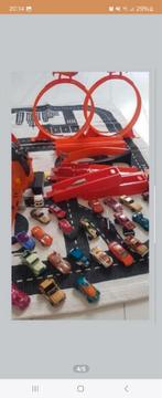 Hot wheels baan en auto's, Ophalen of Verzenden, Zo goed als nieuw, Handmatig, Hot Wheels