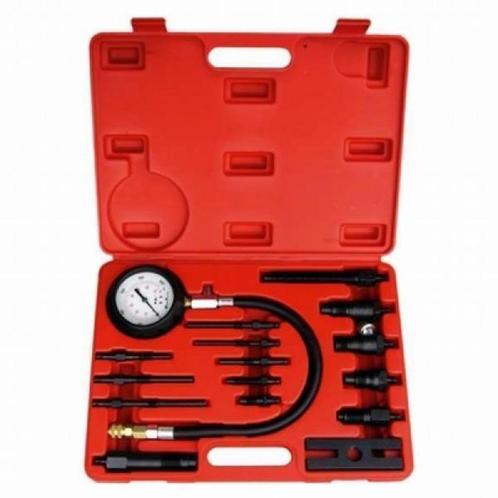 Compressie Tester Voor Tdi En Cdi Diesel Motoren 19 Delig, Auto diversen, Autogereedschap, Nieuw, Verzenden