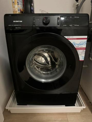 Inventim wasmachine 9 kg zwart (als nieuw)
