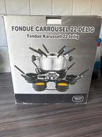 Fondue Carrousel 22-delig - Nieuw in doos!, Ophalen of Verzenden, Nieuw, Brander, Fondueset