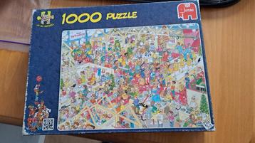 Jan van Haasteren Puzzel - 1000 stukjes the winter fair zgan beschikbaar voor biedingen