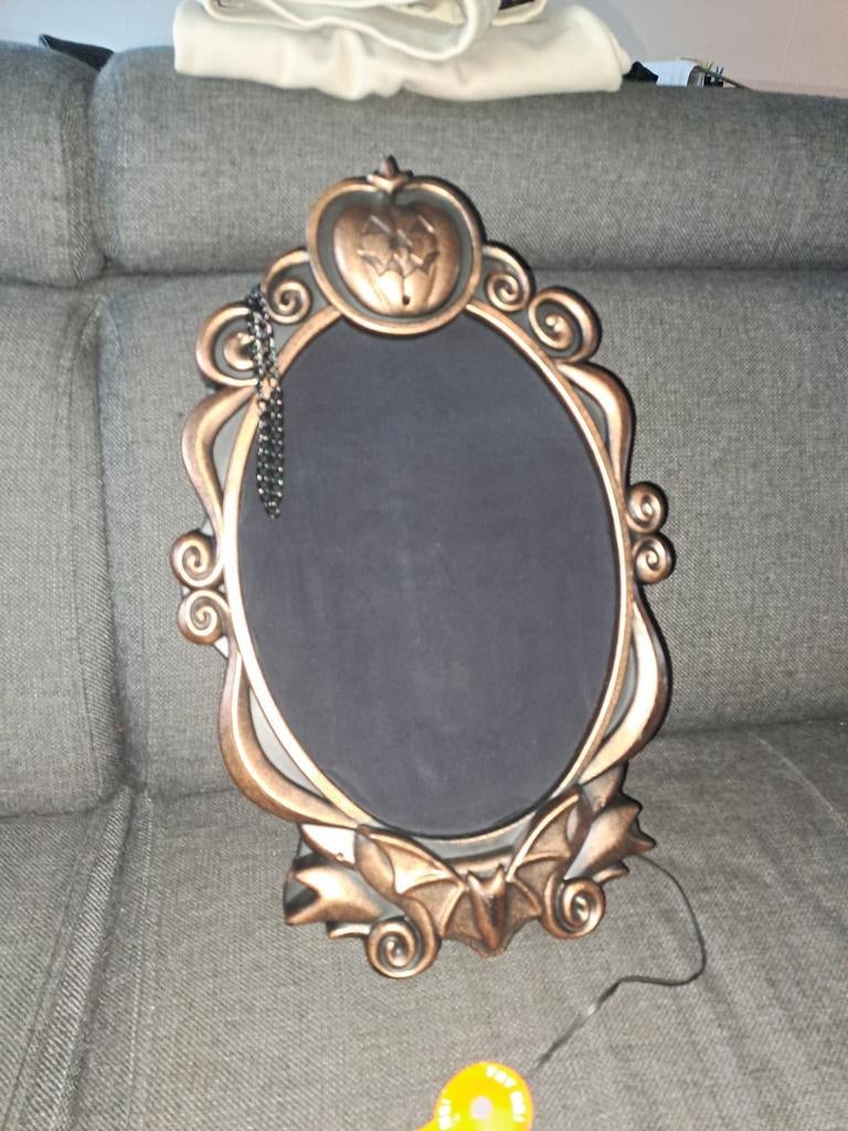 Mirror with skull beweging halloween pop, Ophalen of Verzenden, Rechthoekig
