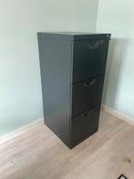 IKEA ERIK Ladekast - Zwart Metaal, Huis en Inrichting, Ophalen, Minder dan 50 cm, Gebruikt, 100 tot 150 cm