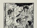 1901 - Aubrey Beardsley - Originele prent - Dreams, Verzenden