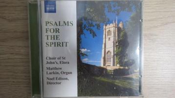 Cd orgel en koor: Psalms for the spirit, Choir St. John's  beschikbaar voor biedingen