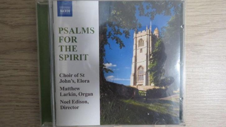 Cd orgel en koor: Psalms for the spirit, Choir St. John's, Cd's en Dvd's, Cd's | Religie en Gospel, Zo goed als nieuw, Koren of Klassiek