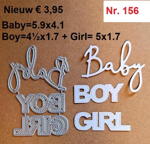 OP=OP 50% korting op al deze snijmallen, Hobby en Vrije tijd, Kaarten | Zelf maken, Nieuw, Pons of Mal, Overige thema's, Ophalen of Verzenden