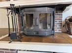 Houtkachel - Inzethaard, Huis en Inrichting, Haarden, Ophalen, Gebruikt, Inzethaard, Houthaard