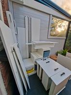 Hoogslaper met bureau en kast ikea Smastad, Huis en Inrichting, Ophalen, Hoogslaper, Eenpersoons, Zo goed als nieuw