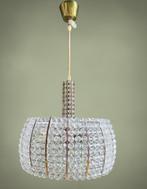 Vintage Emil Stenjar design lamp, Huis en Inrichting, 50 tot 75 cm, Ophalen of Verzenden, Zo goed als nieuw, Glas