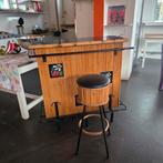 Vintage Tiki Bar met Kruk - Jaren 70, Ophalen of Verzenden
