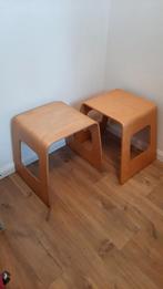 2 ikea kruk bijzettafel type Benjamin,lees de beschrijving, Huis en Inrichting, Krukjes, Ophalen of Verzenden, Zo goed als nieuw