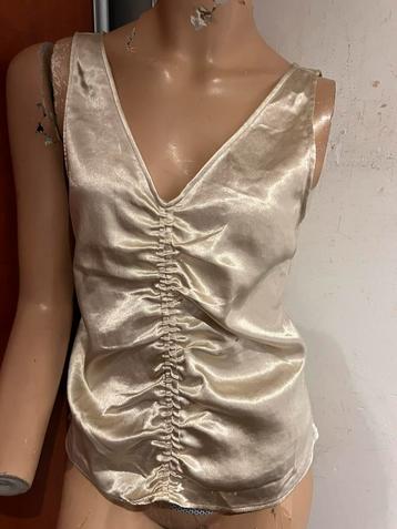 H&M top maat m goudkleurig  zgan  beschikbaar voor biedingen