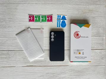 Samsung Galaxy S25/ S24 silicone hoesje +2 screen protectors beschikbaar voor biedingen