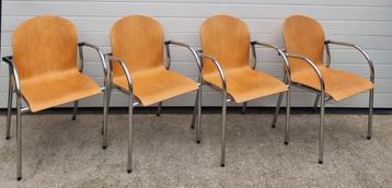 20 x Design stoelen kantine kantoor horeca vergaderstoelen  beschikbaar voor biedingen