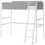 Ikea hoogslaper Vitval, Huis en Inrichting, Slaapkamer | Stapelbedden en Hoogslapers, Ophalen, Gebruikt, Eenpersoons, 160 tot 180 cm