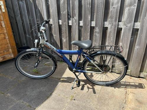Jongens fiets 24 inch, Fietsen en Brommers, Fietsen | Jongens, Gebruikt, 24 inch, Handrem, Versnellingen, Ophalen
