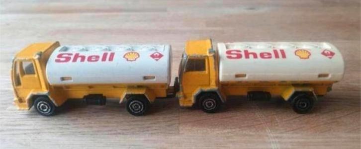 Ford tankwagen Shell van Majorette, Hobby en Vrije tijd, Modelauto's | Overige schalen, Gebruikt, Bus of Vrachtwagen, Ophalen of Verzenden