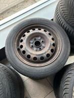 Toyota Aygo zomerbanden met velgen, Ophalen, 14 inch, Gebruikt, 155 mm