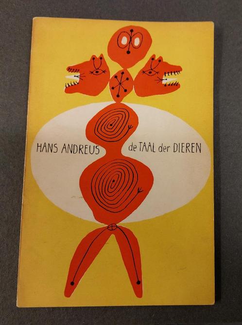 Hans Andreus BOEK De taal der dieren Lucebert 1953, Boeken, Literatuur, Gelezen, Nederland, Verzenden