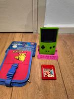 Gameboy color met nieuwe tasje en pokemon red, Ophalen of Verzenden, Game Boy Color, Zo goed als nieuw