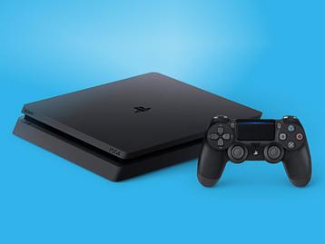 PS4 Slim 500GB + 1 Controller beschikbaar voor biedingen