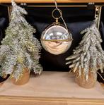 Vintage Reuge Ste Croix muziekdoos bal kerstversiering, Diversen, Ophalen