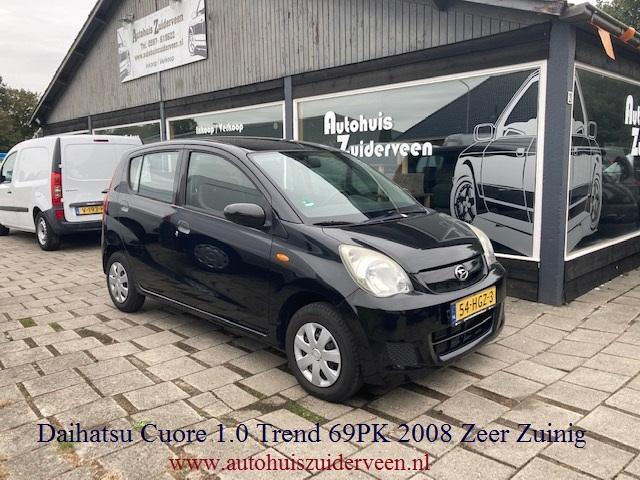 DAIHATSU Cuore 1.0 51KW 5D Trend Boekjes Apk 7-7-2026, Auto's, Daihatsu, Bedrijf, Te koop, Cuore, ABS, Airbags, Isofix, Metallic lak