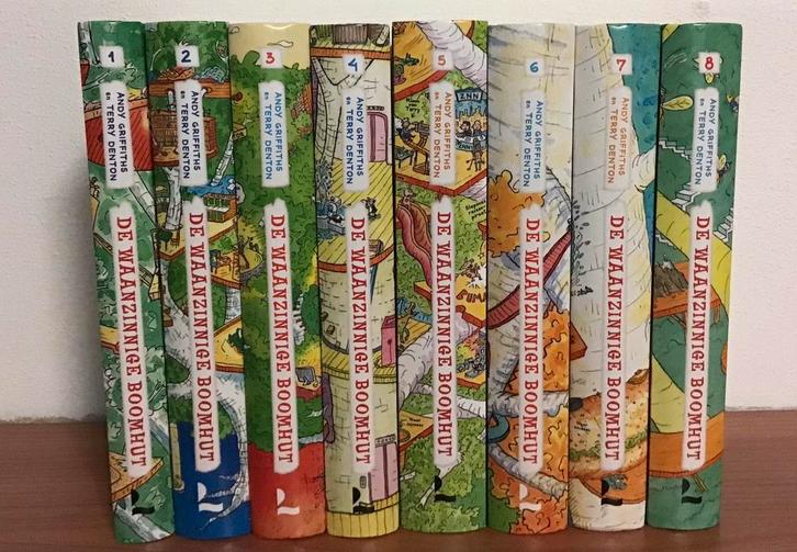 De waanzinnige boomhut  Deel 1 t/m 8 voor €65,- of los €10,-, Boeken, Kinderboeken | Jeugd | 10 tot 12 jaar, Zo goed als nieuw