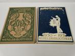 2 x Winterboeken 1929 - 1930 1930 -  1931 Wereldbibliotheek, Antiek en Kunst, Antiek | Boeken en Bijbels, Ophalen of Verzenden