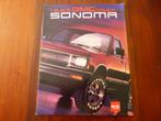 GMC Sonoma 1992 brochure USA, Verzenden, Nieuw, Overige merken