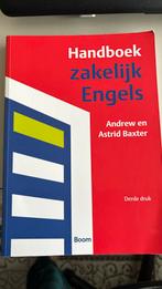 Andrew Baxter - Handboek zakelijk Engels, Ophalen of Verzenden, Zo goed als nieuw, Andrew Baxter; Astrid Baxter