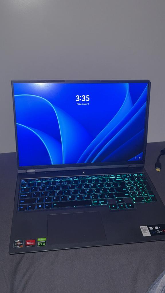 Lenovo Legion 5 Pro - RTX 3070, Ryzen 7, 32GB RAM, Computers en Software, Windows Laptops, Zo goed als nieuw, 16 inch, SSD, 3 tot 4 Ghz