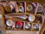 vintage kerstballen / ornamenten (3), Kerstman, Info@kerstbal.npl, Ophalen of Verzenden, Zo goed als nieuw