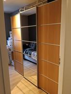 3 deurs ( schuif ) kledingkast, Huis en Inrichting, Ophalen, Gebruikt, Met hangruimte, 200 cm of meer