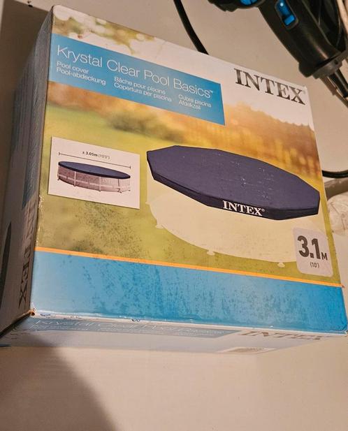 Intex zwembadhoes 3.1 meter, Tuin en Terras, Zwembad-toebehoren, Zo goed als nieuw, Afdekzeil, Ophalen of Verzenden