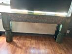 Sidetable massief hout stoer en sober style, Ophalen of Verzenden, Zo goed als nieuw, 150 tot 200 cm, 25 tot 50 cm
