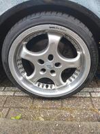 17" Brock B4 8.5j/ 10j 5x100 57.1 Hankook, Auto-onderdelen, Ophalen, Gebruikt, Seat