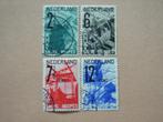 1   Nederland 244-247, Postzegels en Munten, Postzegels | Nederland, Ophalen of Verzenden, T/m 1940, Gestempeld